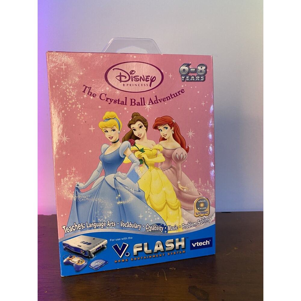 Disney Princess The Crystal Ball Adventure V.Flash 2006 Vtech Software